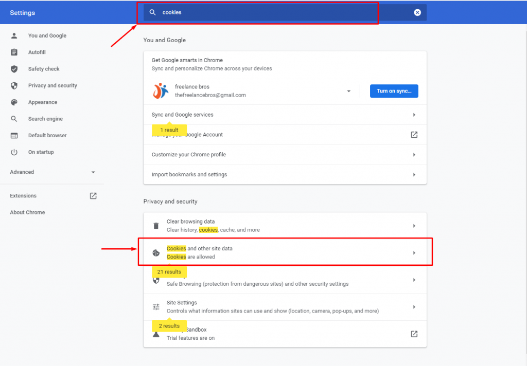 Shortcut to Enabling Google Chrome Cookies